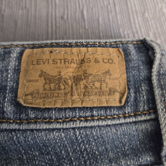 Levi's Plain Tag The Original Jean Midrise Skinny Jeans Size 12 - Picture 4 of 9